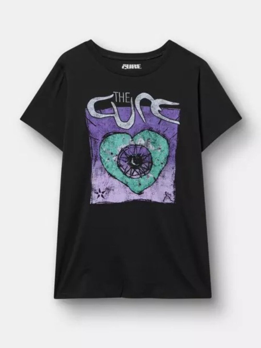 The Cure Band Tee Heart Eye Tagged Size 1 Fits Women’s L/XL